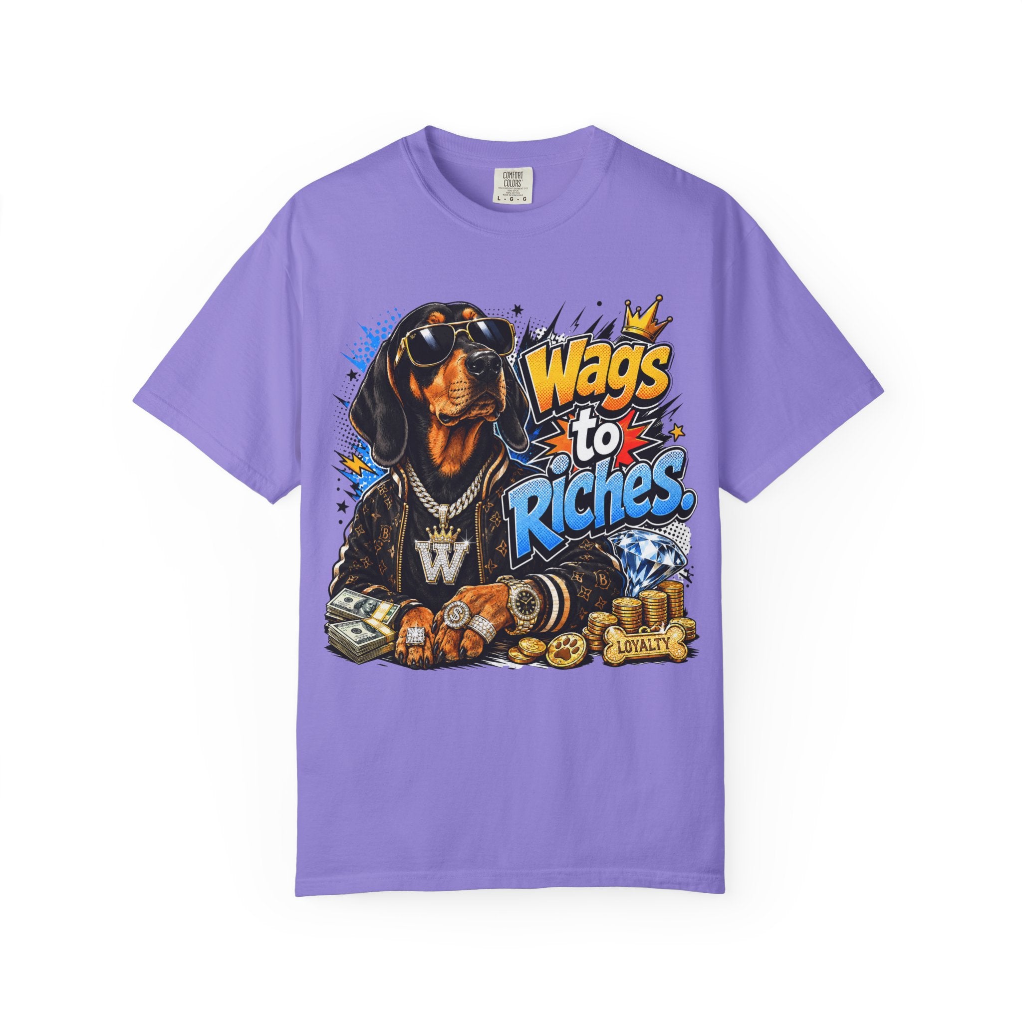 Wags to Riches Graphic T-Shirt
