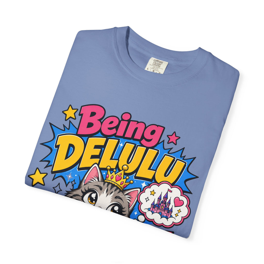 Being Delulu Is Okay Cat T-Shirt