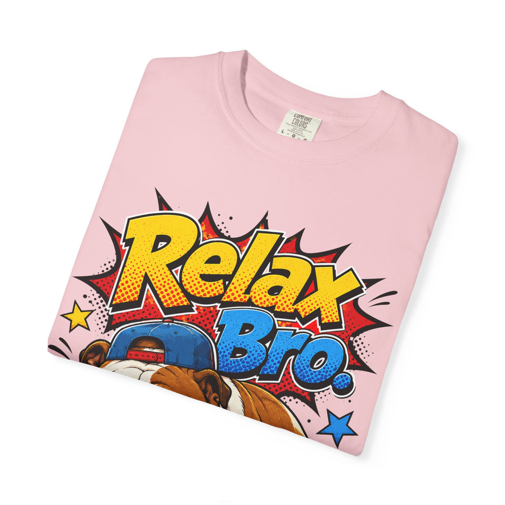 Relax Bro. English Bulldog Graphic T-Shirt