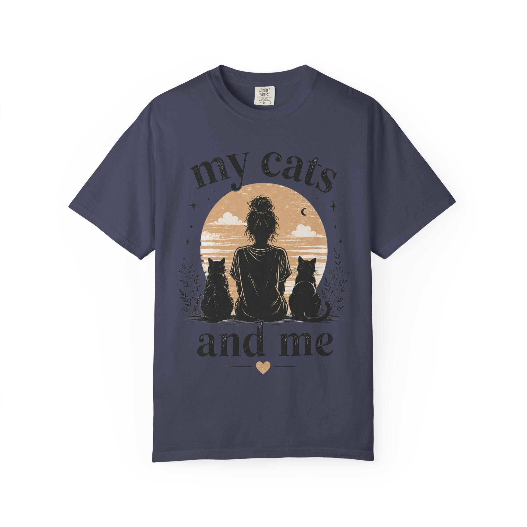 My Cats and Me  Comfort Colors T-Shirt
