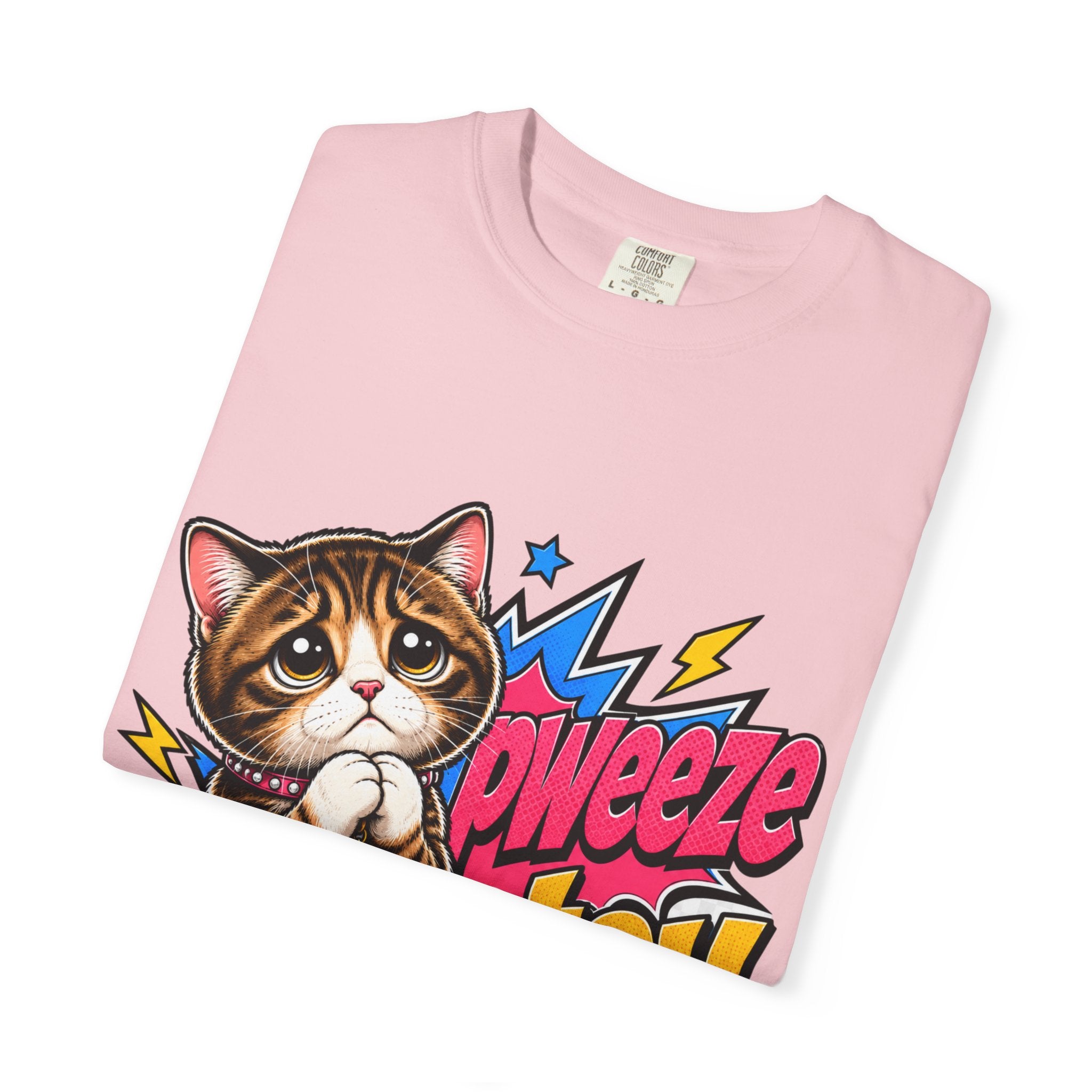Pweeze Stay Cat Graphic T-Shirt