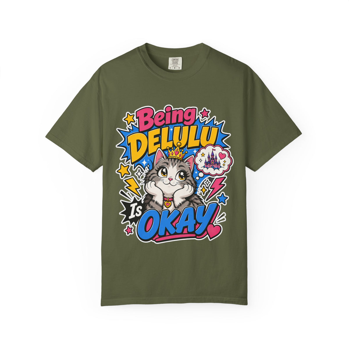 Being Delulu Is Okay Graphic Tee