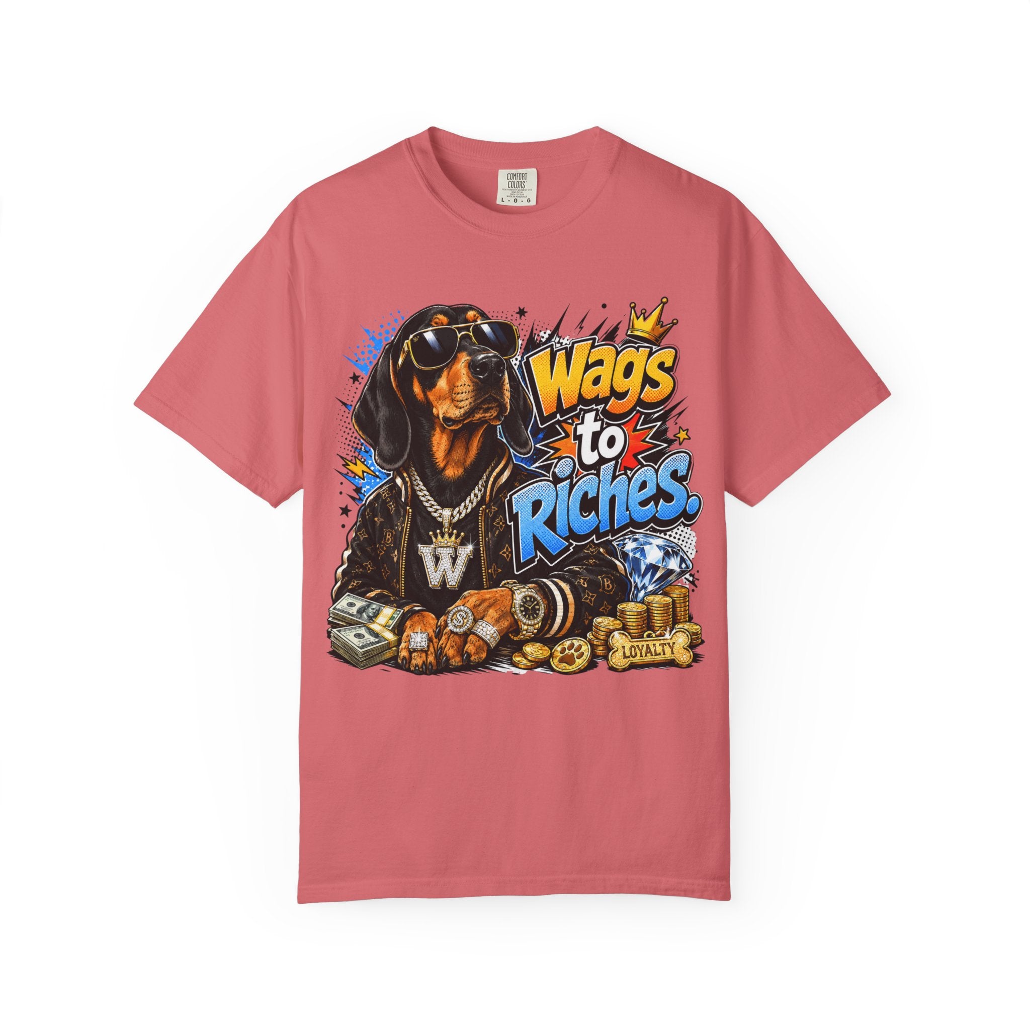 Wags to Riches Graphic T-Shirt