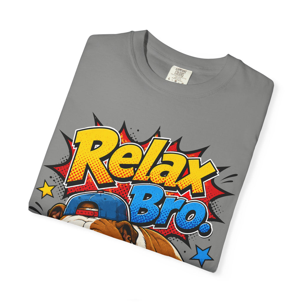 Relax Bro. English Bulldog Graphic T-Shirt