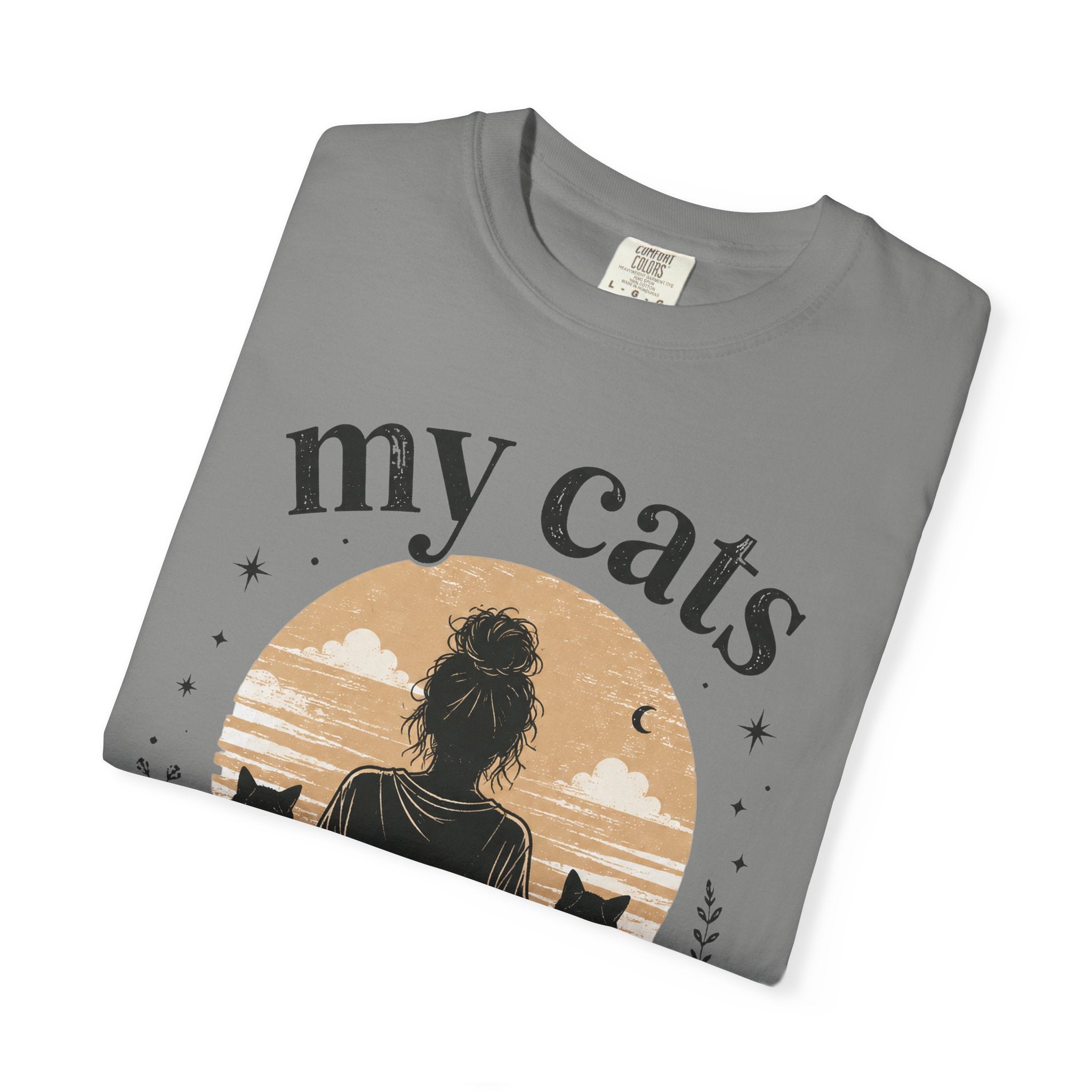 My Cats and Me  Comfort Colors T-Shirt
