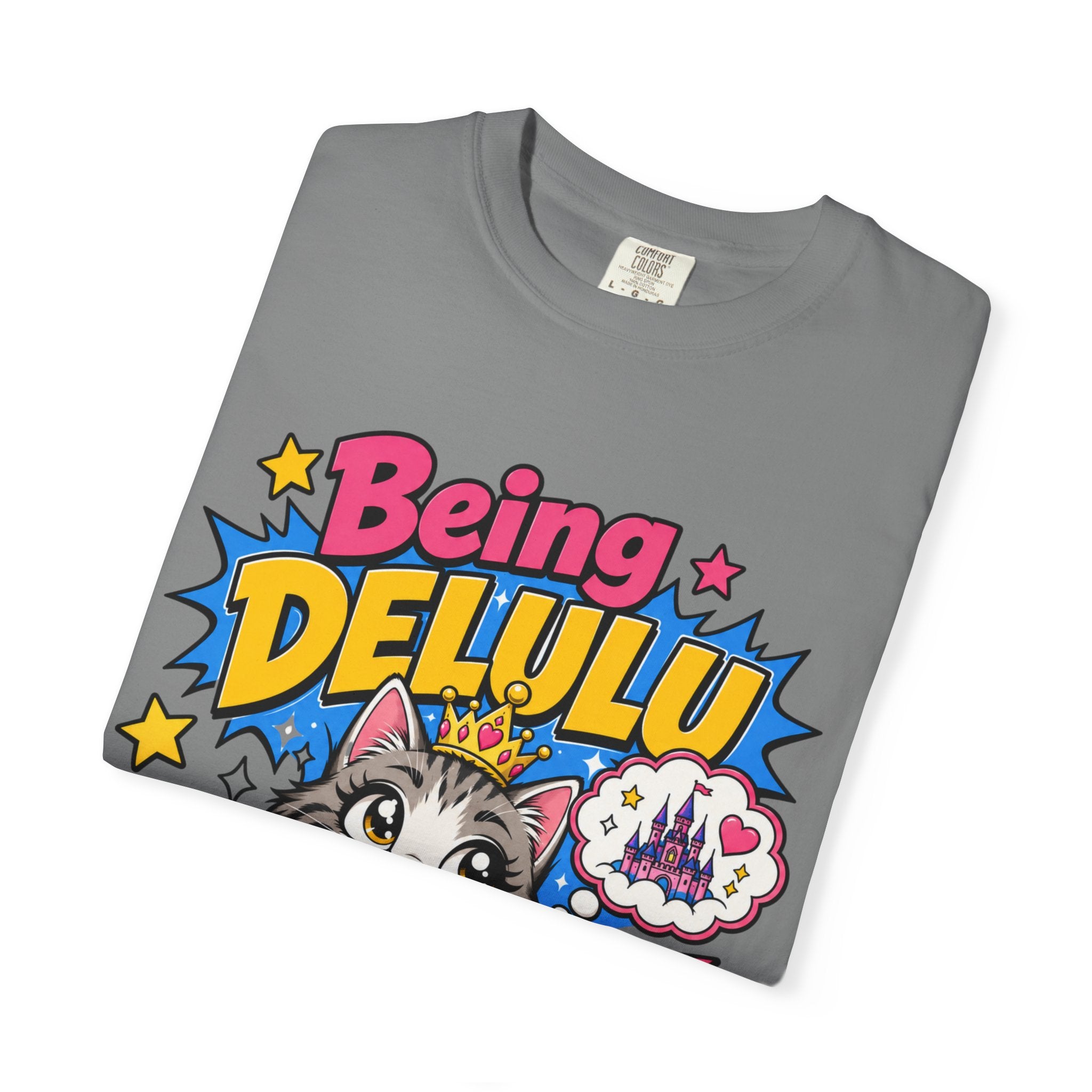 Being Delulu Is Okay Cat T-Shirt