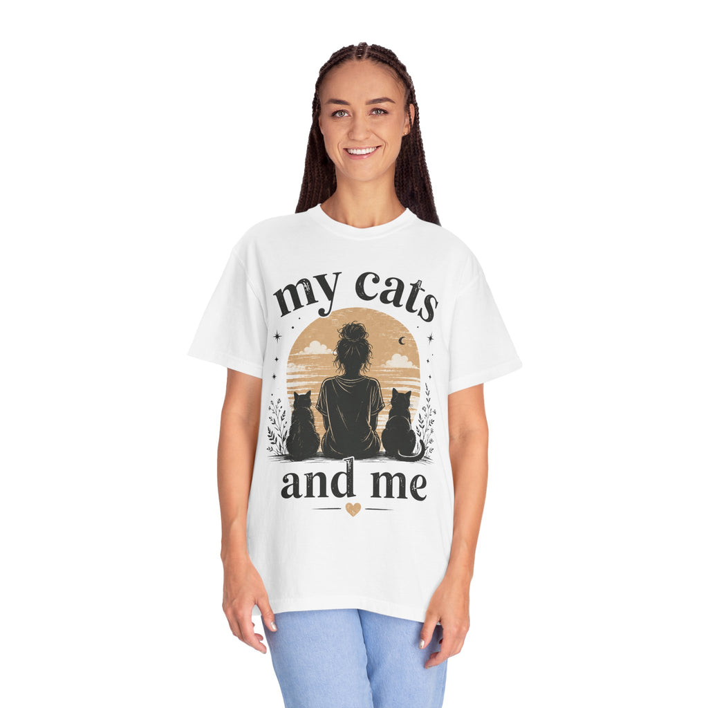 My Cats and Me  Comfort Colors T-Shirt