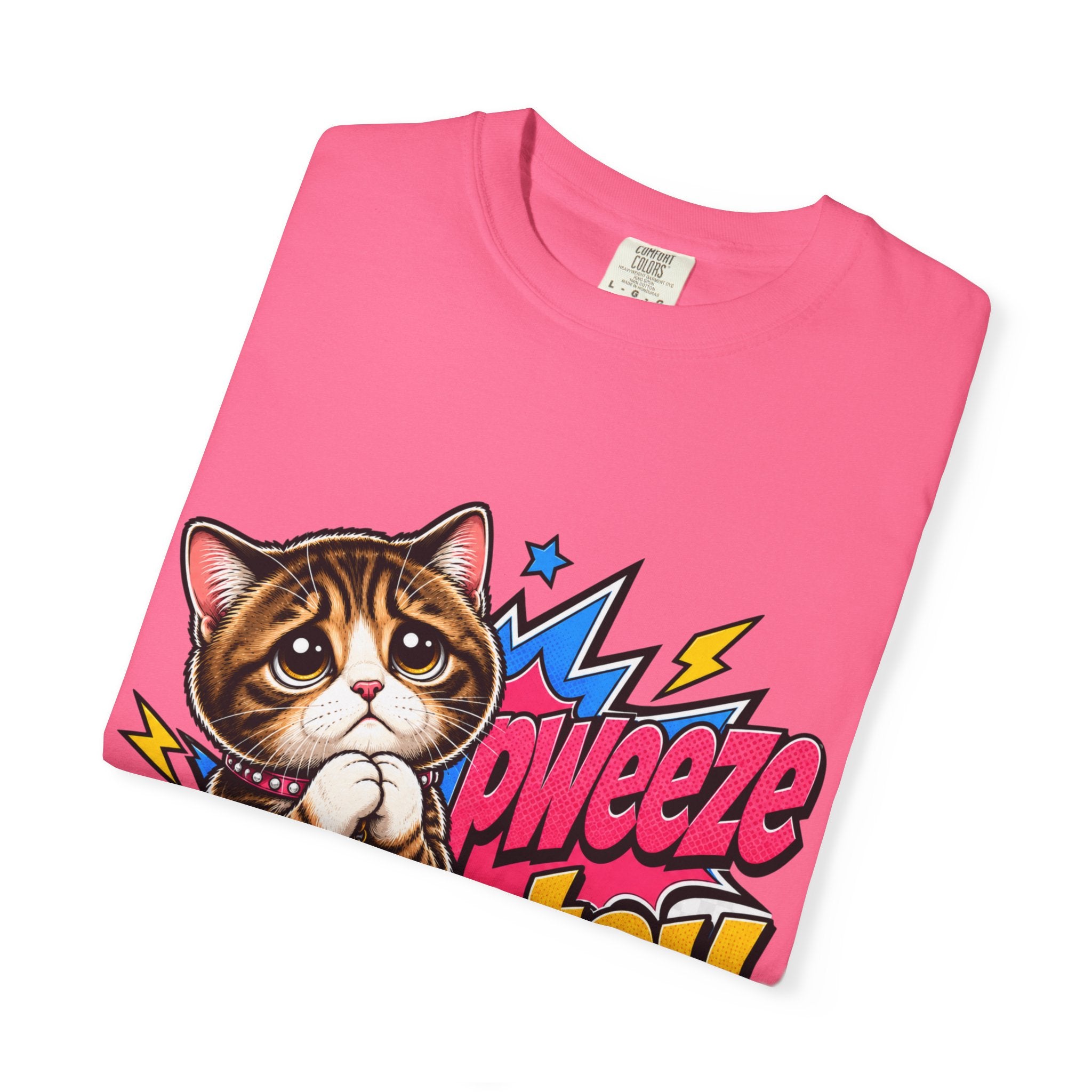 Pweeze Stay Cat Graphic T-Shirt