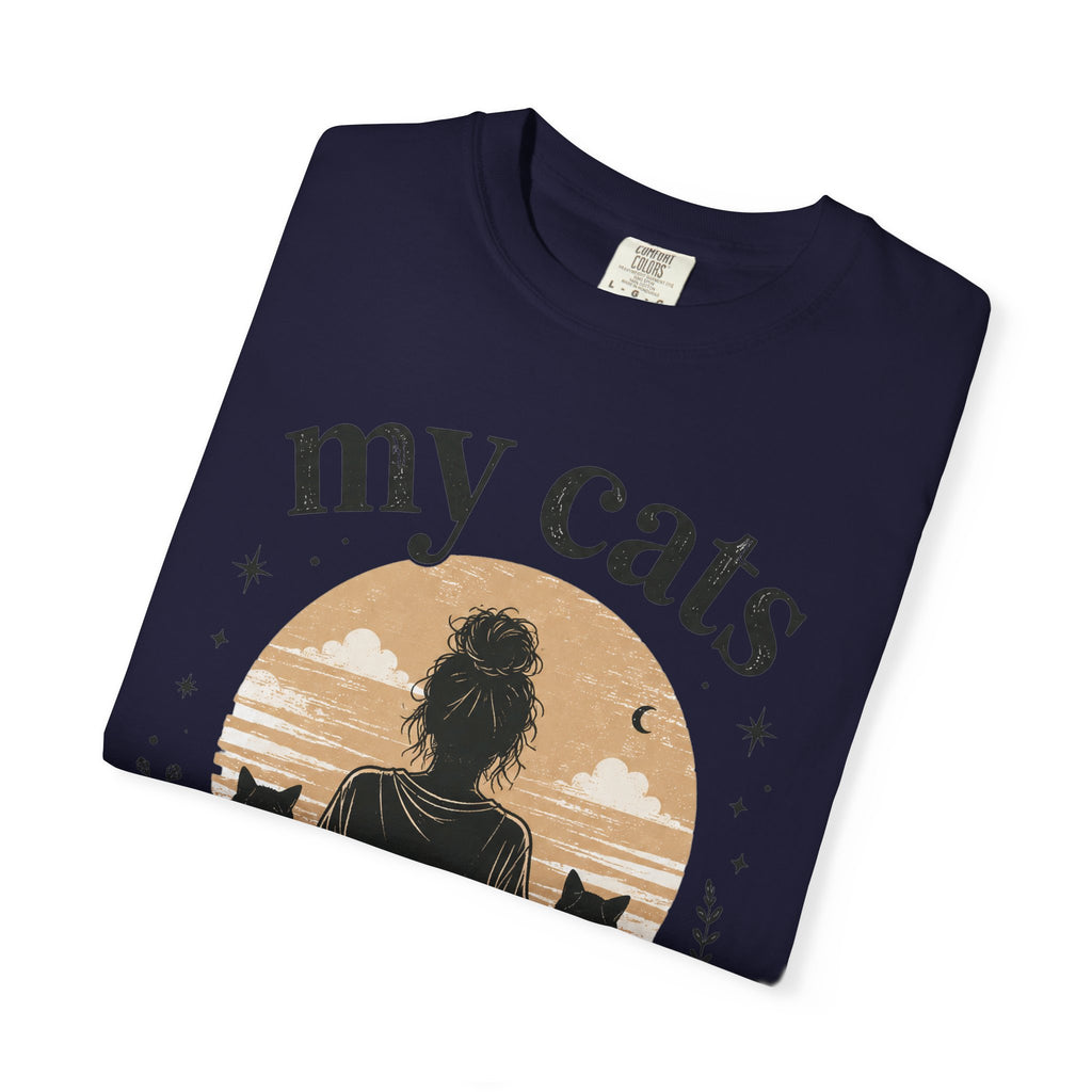 My Cats and Me  Comfort Colors T-Shirt
