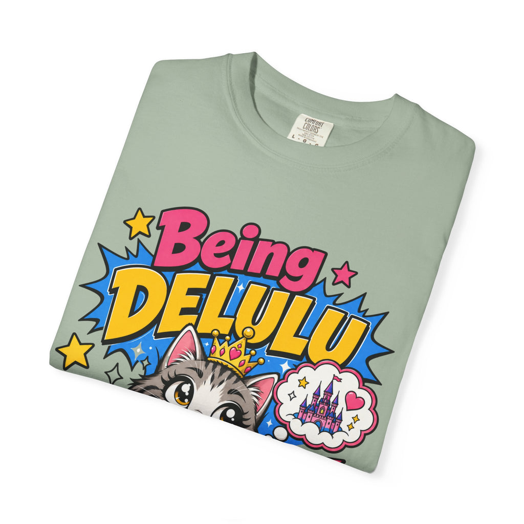 Being Delulu Is Okay Cat T-Shirt