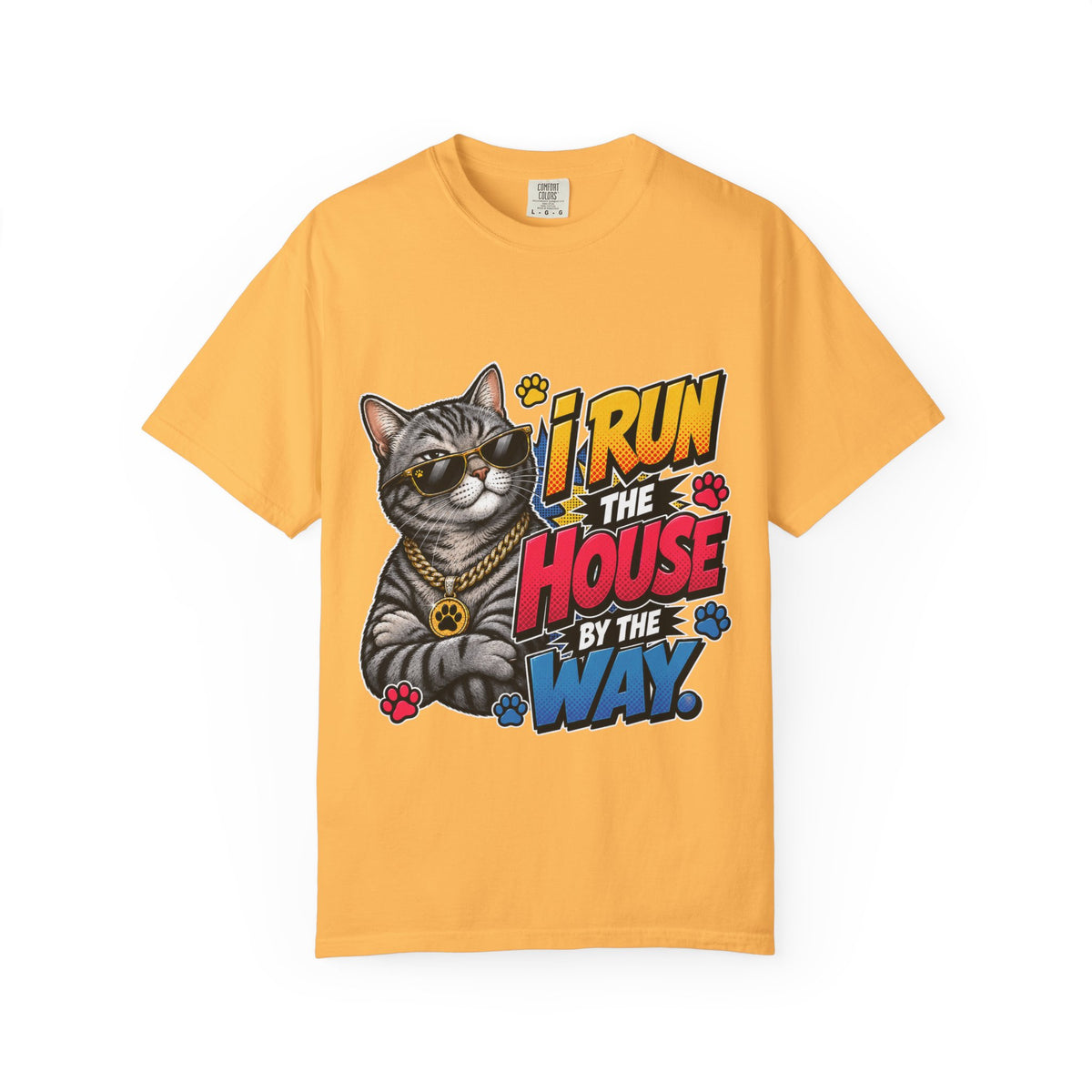 I Run the House By the Way Cat T-Shirt