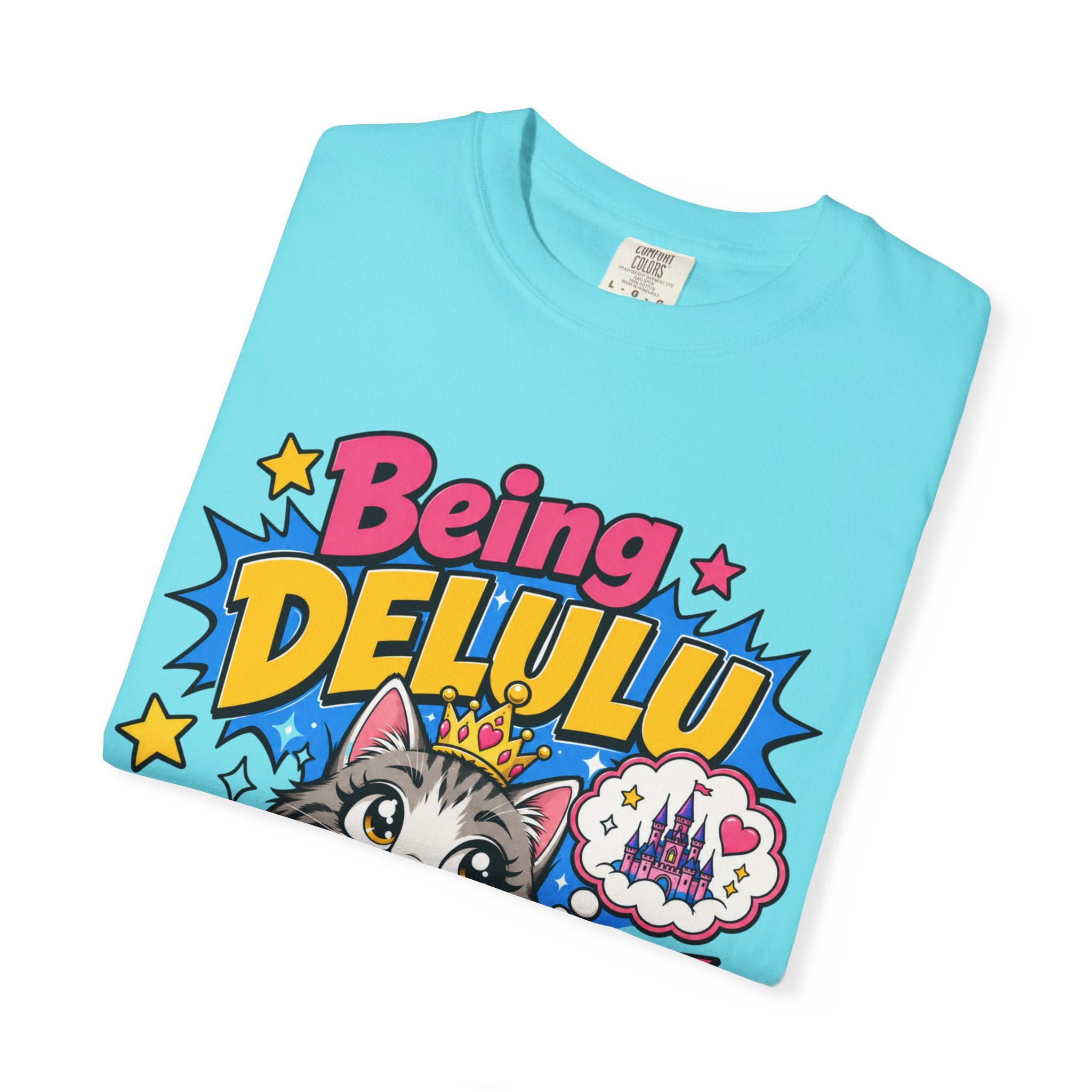 Being Delulu Is Okay Cat T-Shirt