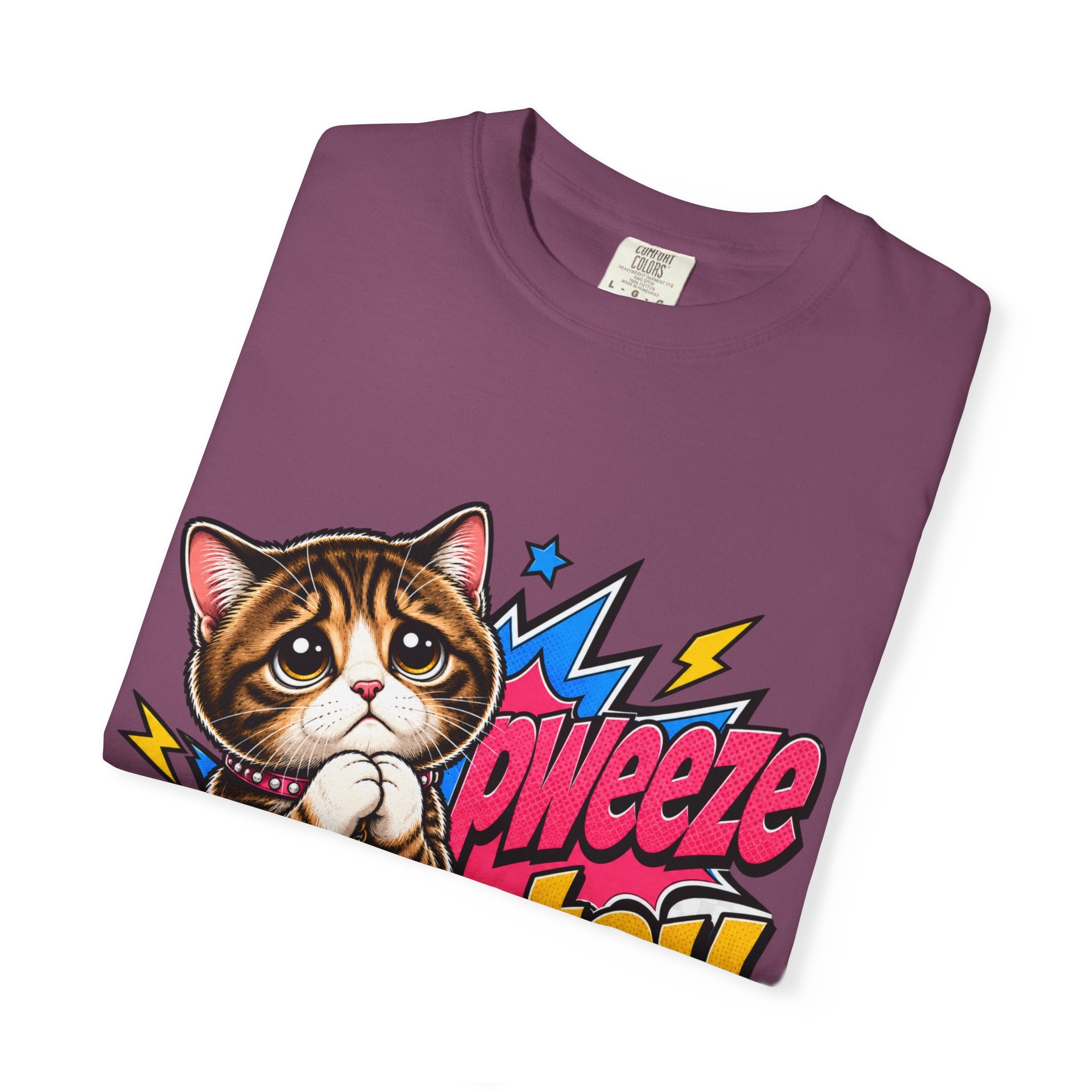 Pweeze Stay Cat Graphic T-Shirt