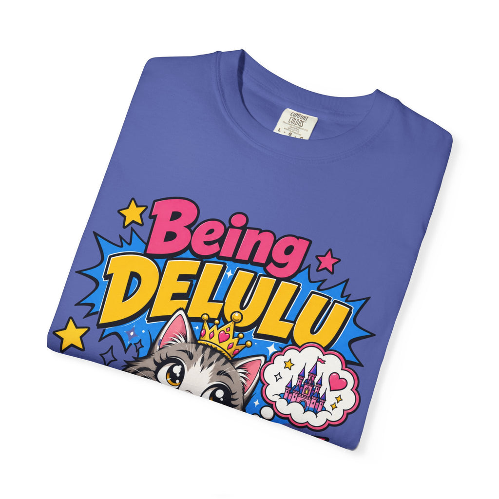 Being Delulu Is Okay Cat T-Shirt