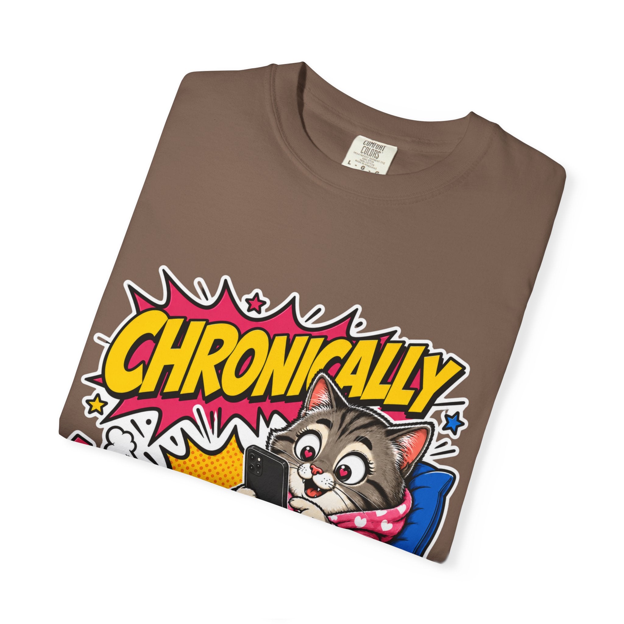 Chronically Online Cat T-Shirt