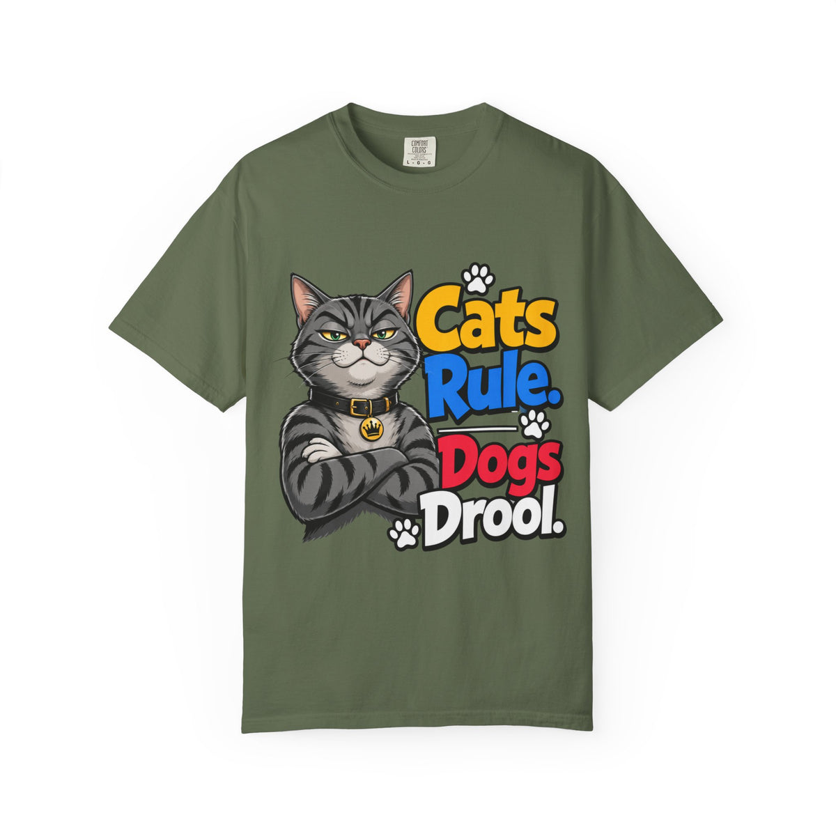 Cats Rule Dogs Drool T-Shirt