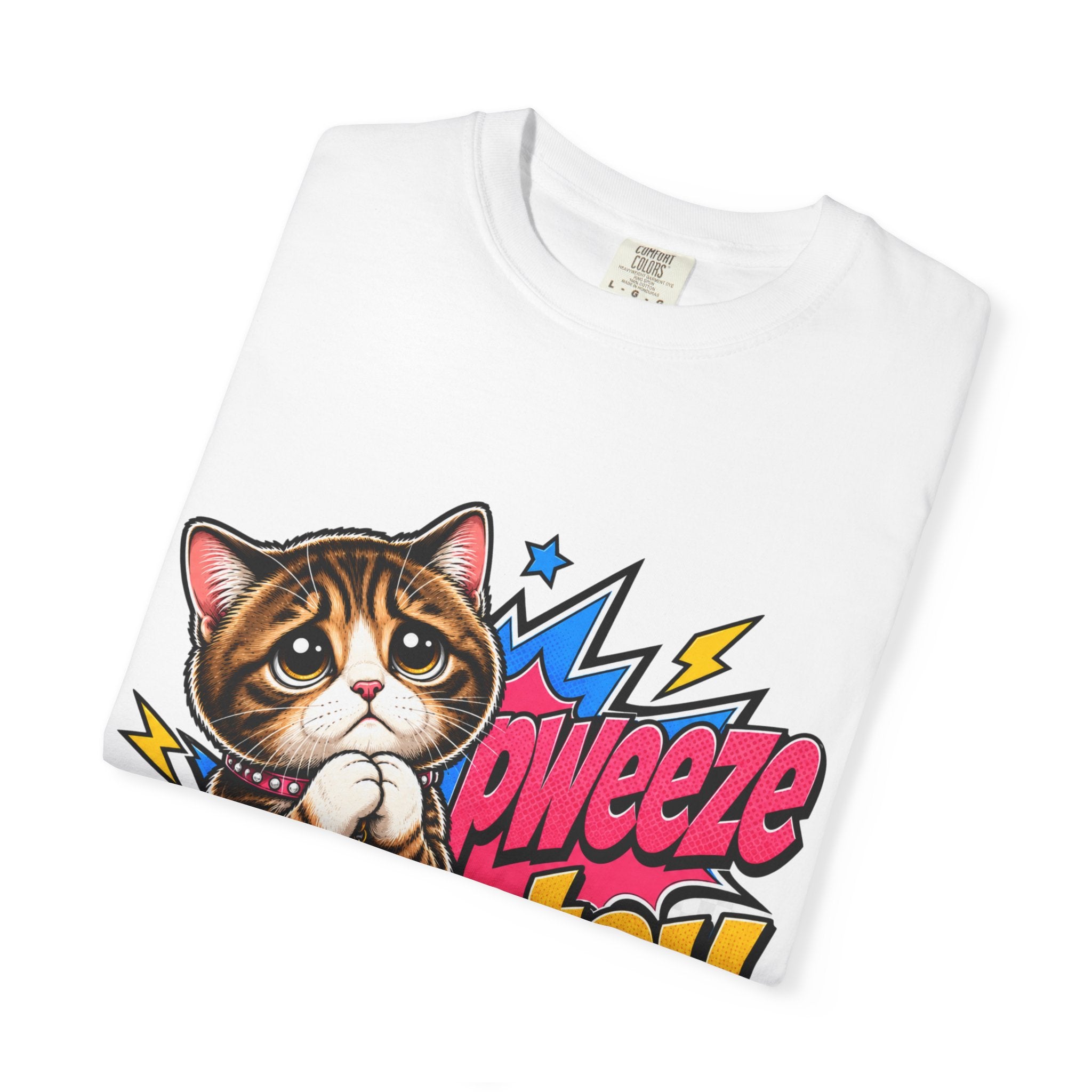 Pweeze Stay Cat Graphic T-Shirt