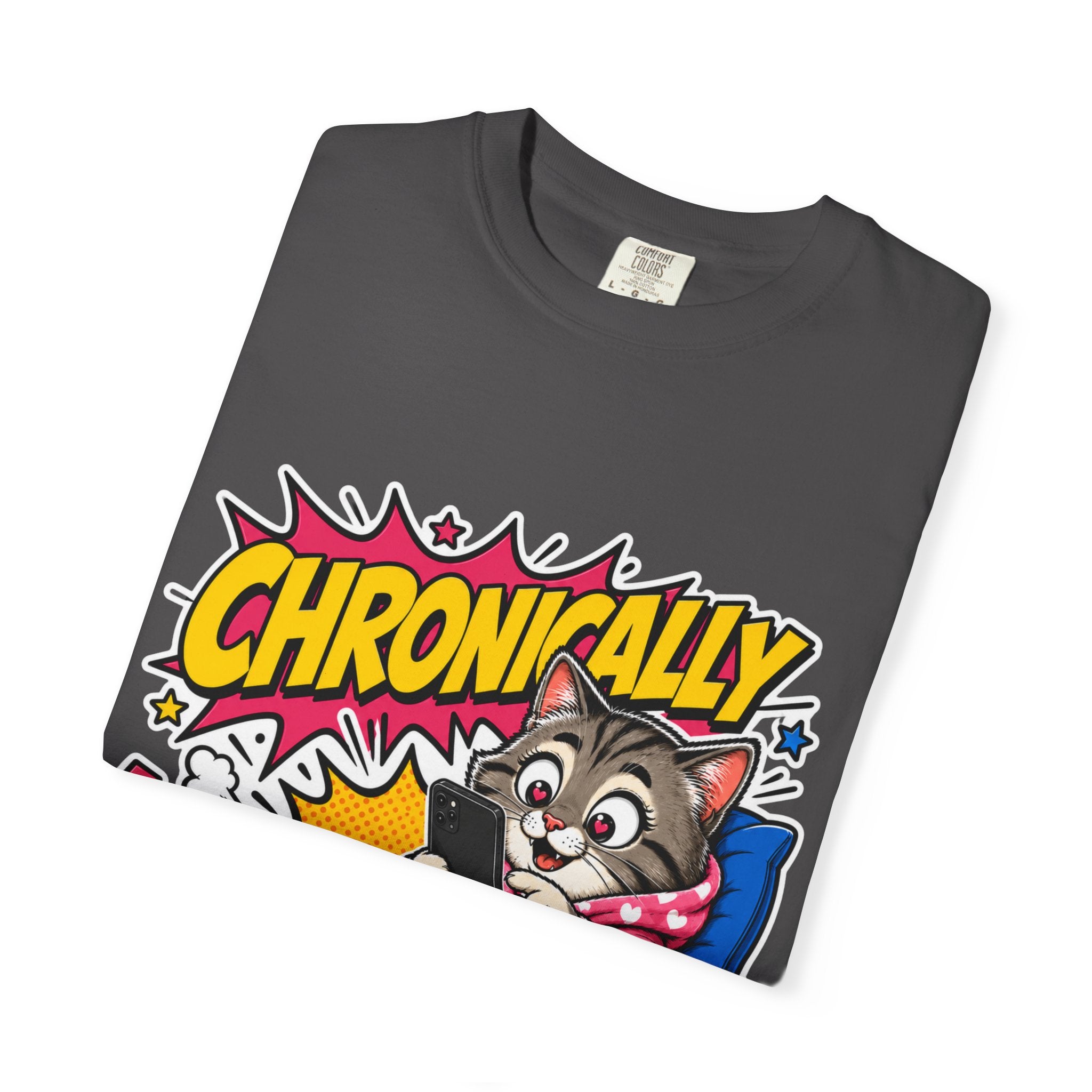 Chronically Online Cat T-Shirt