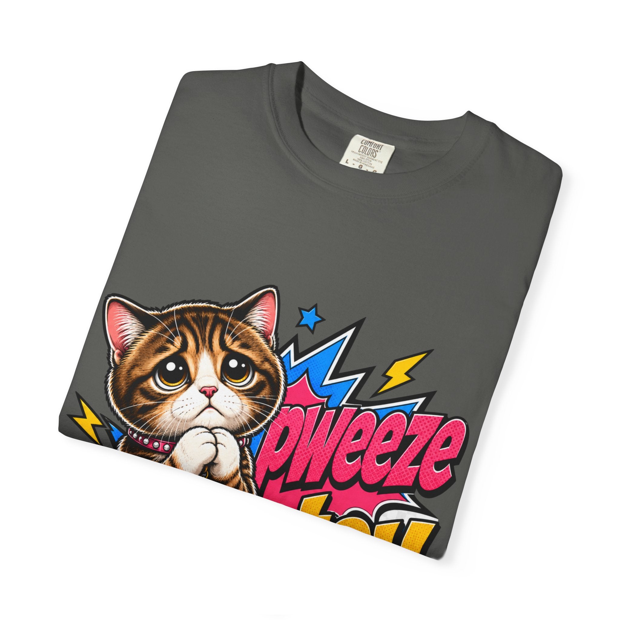 Pweeze Stay Cat Graphic T-Shirt