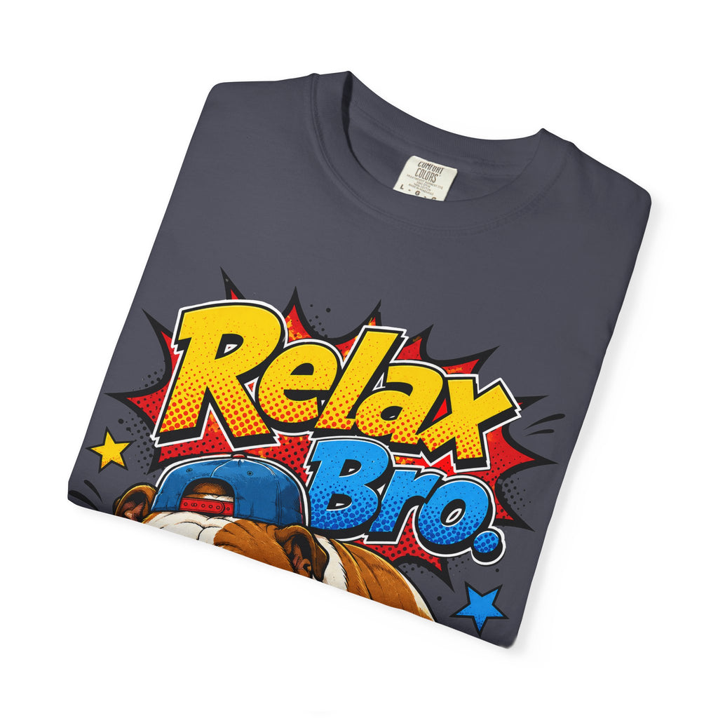 Relax Bro. English Bulldog Graphic T-Shirt