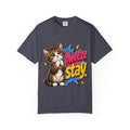 Pweeze Stay Cat Graphic T-Shirt