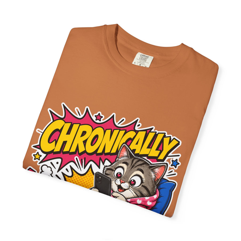 Chronically Online Cat T-Shirt