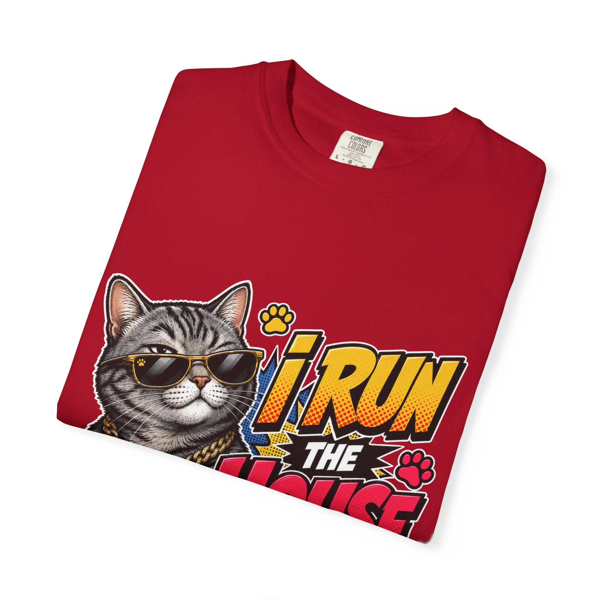 I Run the House By the Way Cat T-Shirt