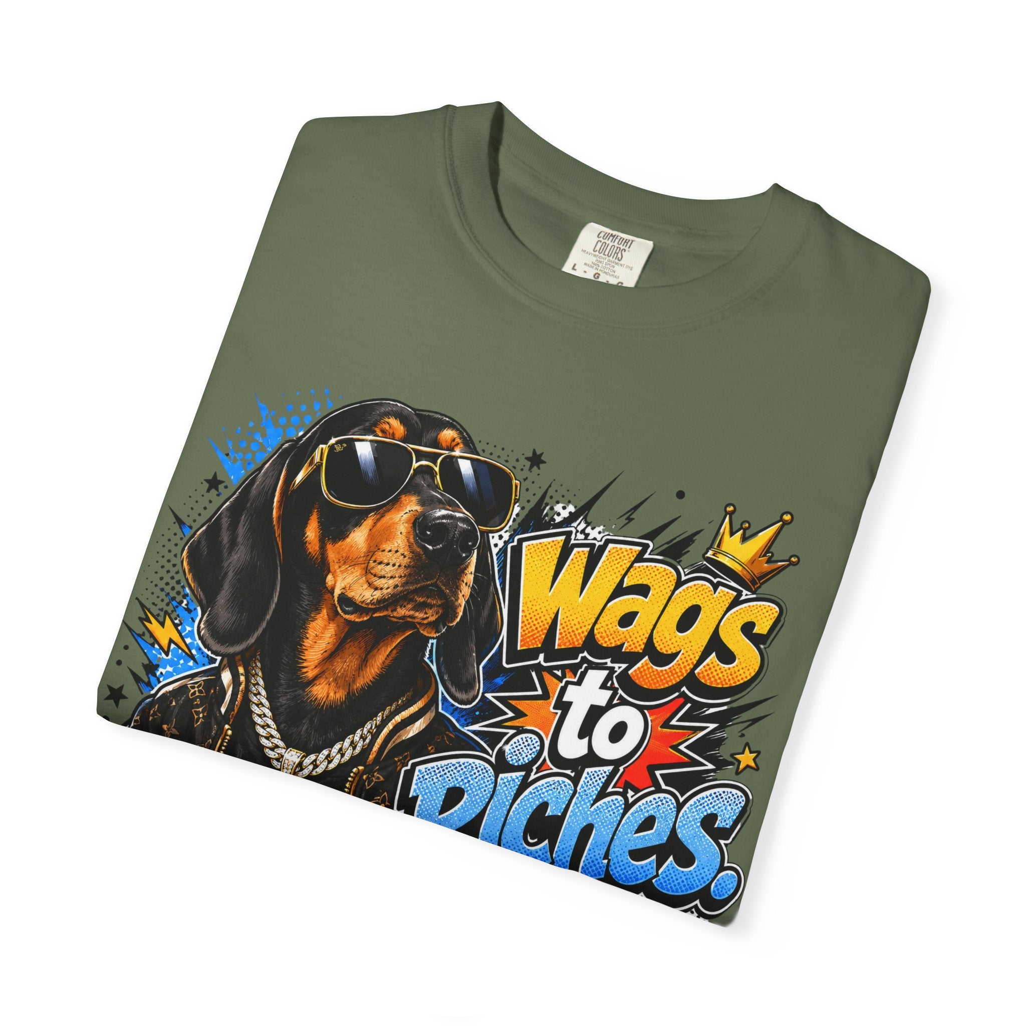 Wags to Riches Graphic T-Shirt