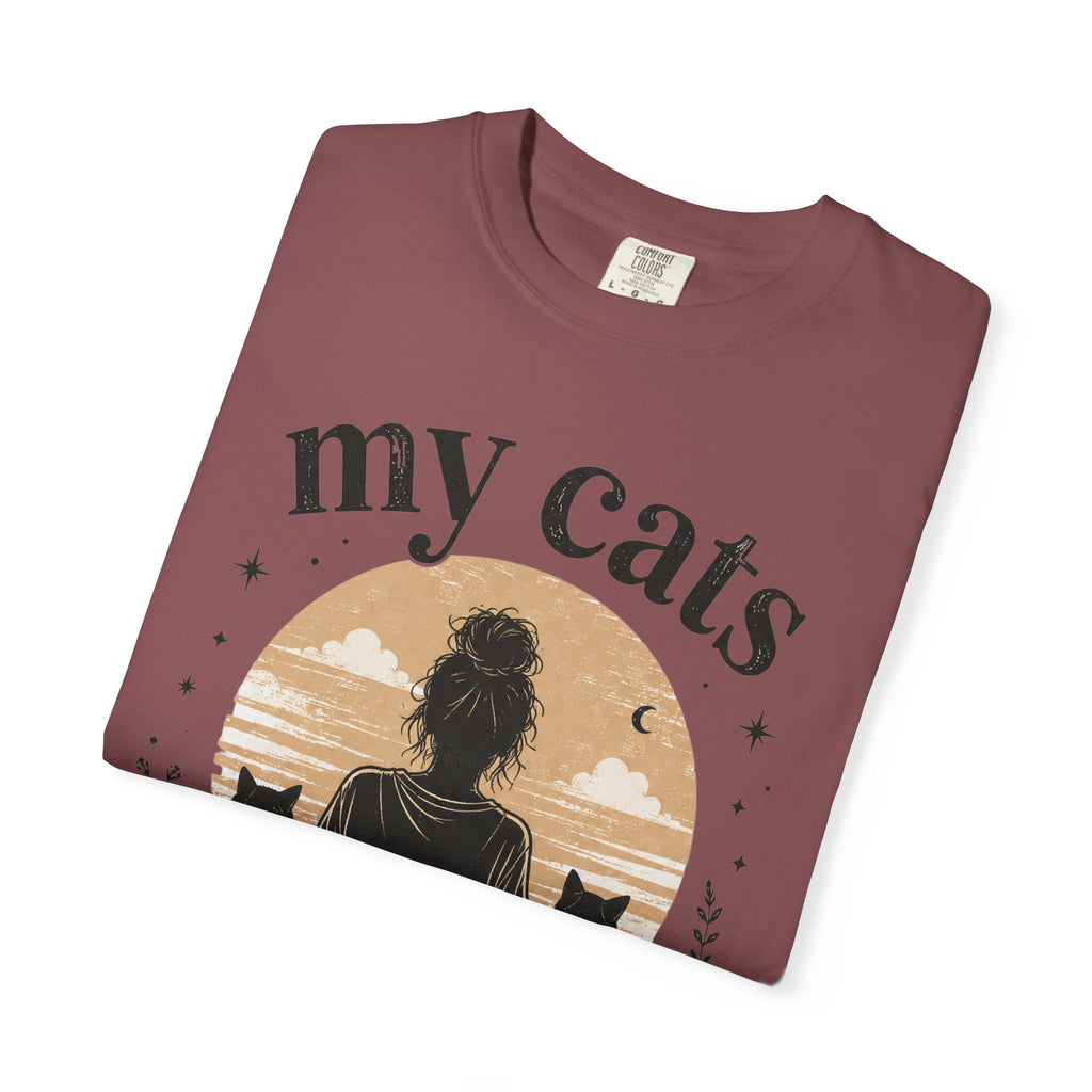 My Cats and Me  Comfort Colors T-Shirt