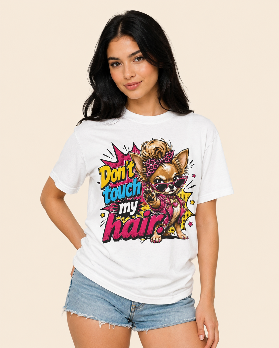 Cute Sassy Chihuahua Graphic Tee