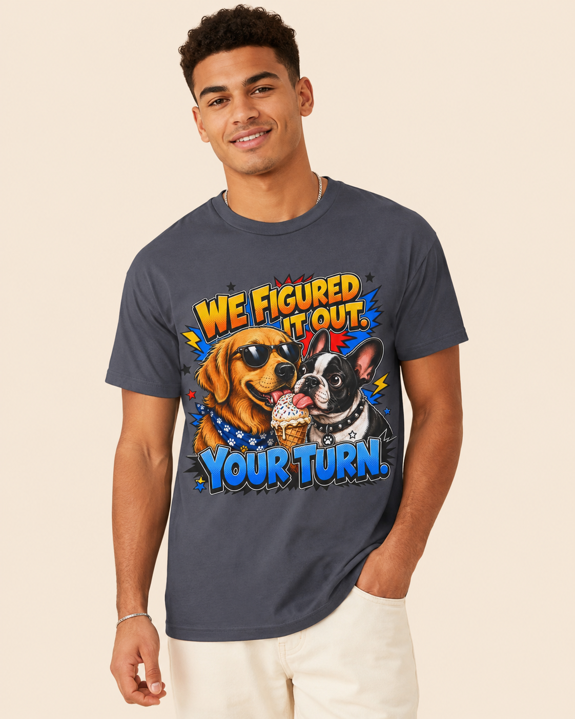 We Figured It Out. Your Turn. Graphic T-Shirt