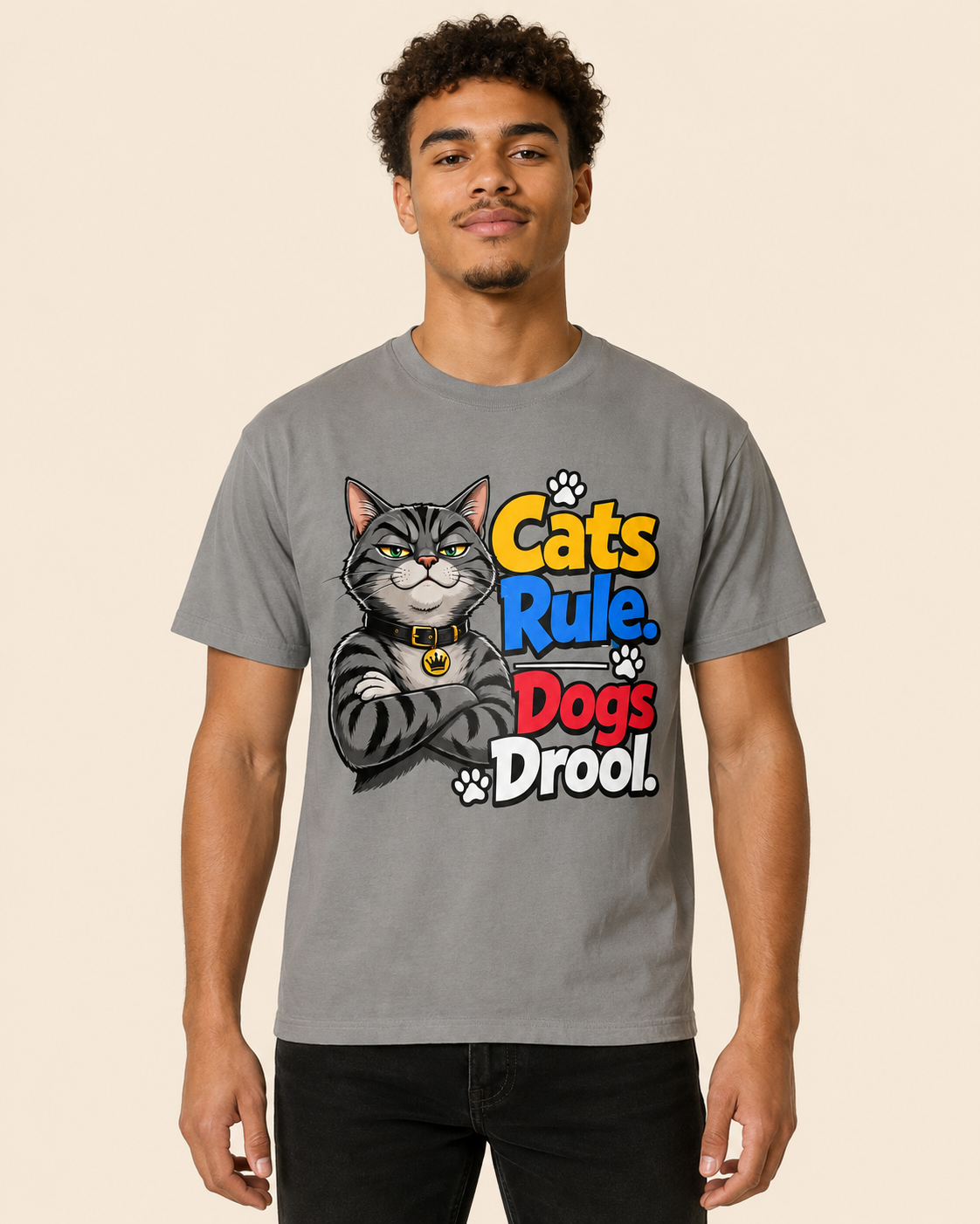 Cats Rule Dogs Drool T-Shirt