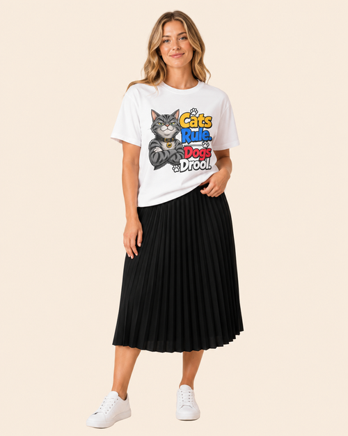 Cats Rule Dogs Drool T-Shirt